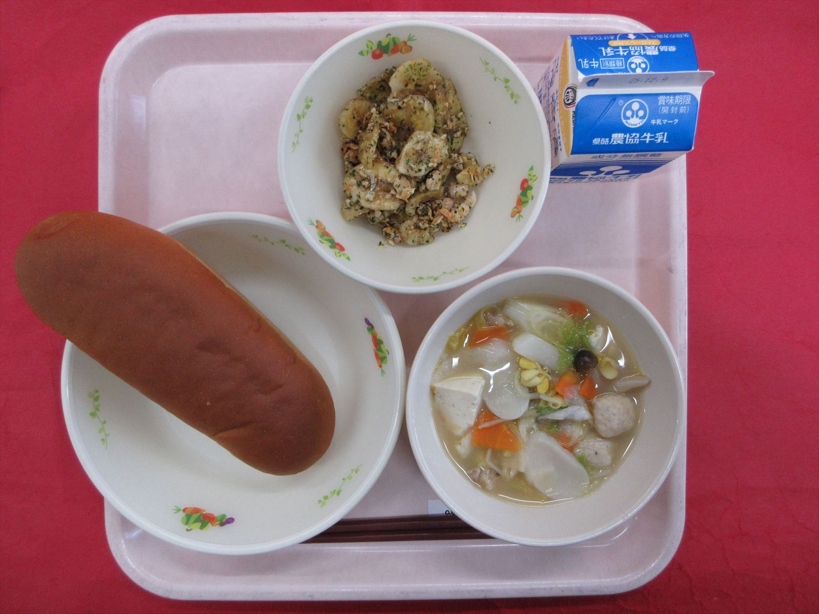 令和7年12月2日火曜日の給食画像