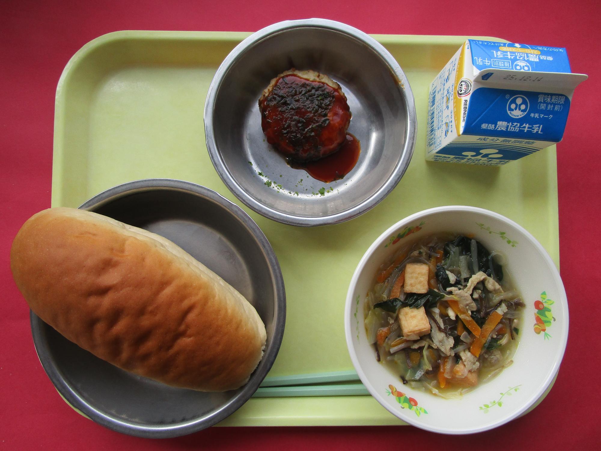 令和7年12月8日の給食画像B