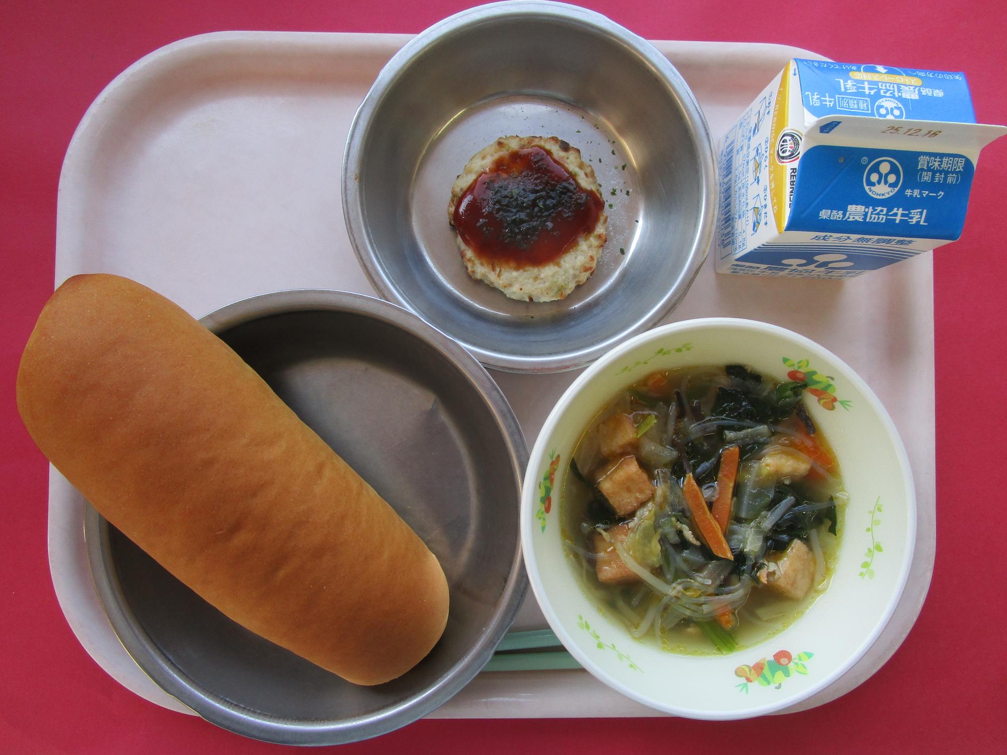 令和7年12月09日の給食画像A