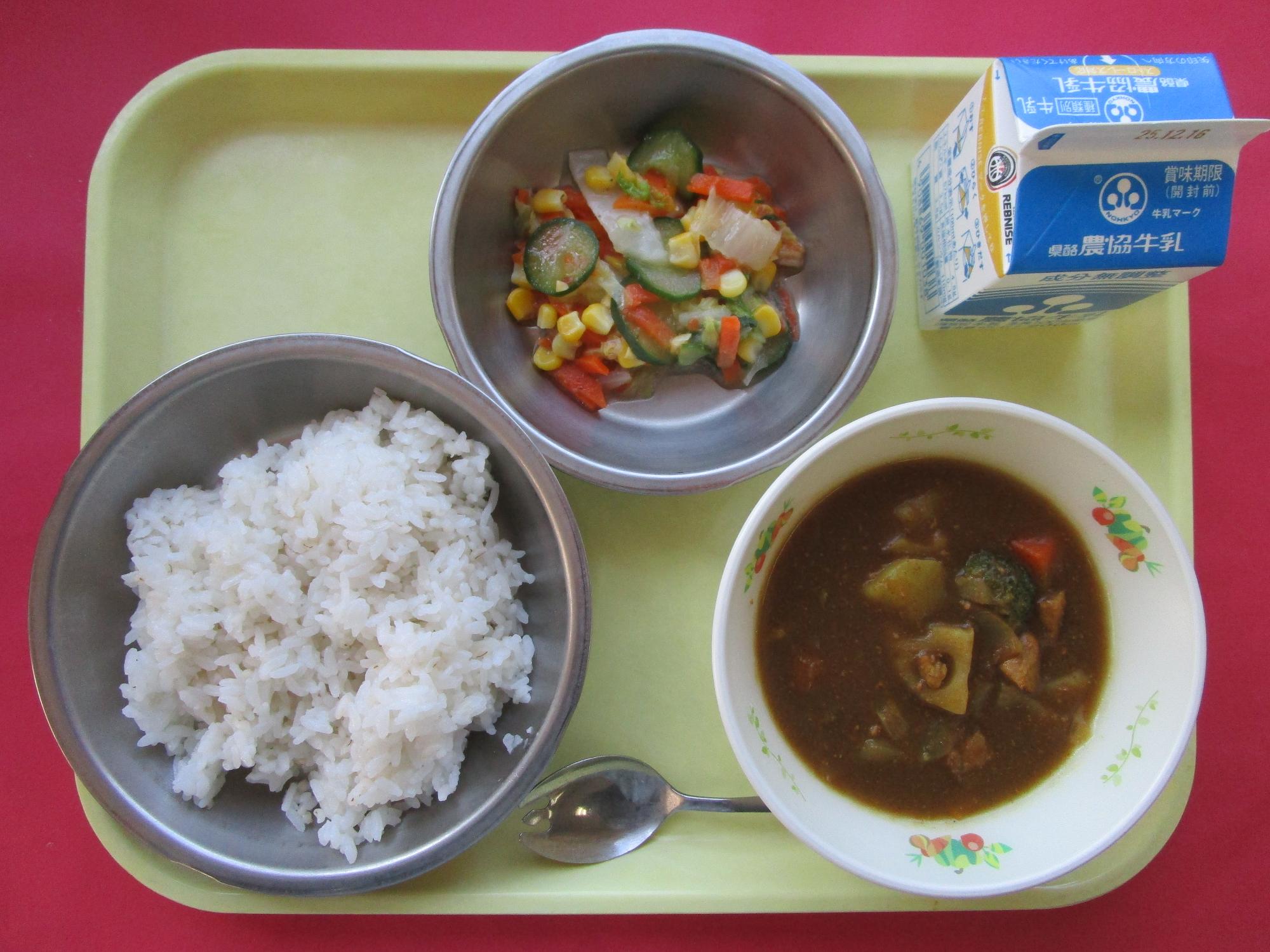 令和7年12月10日の給食画像A