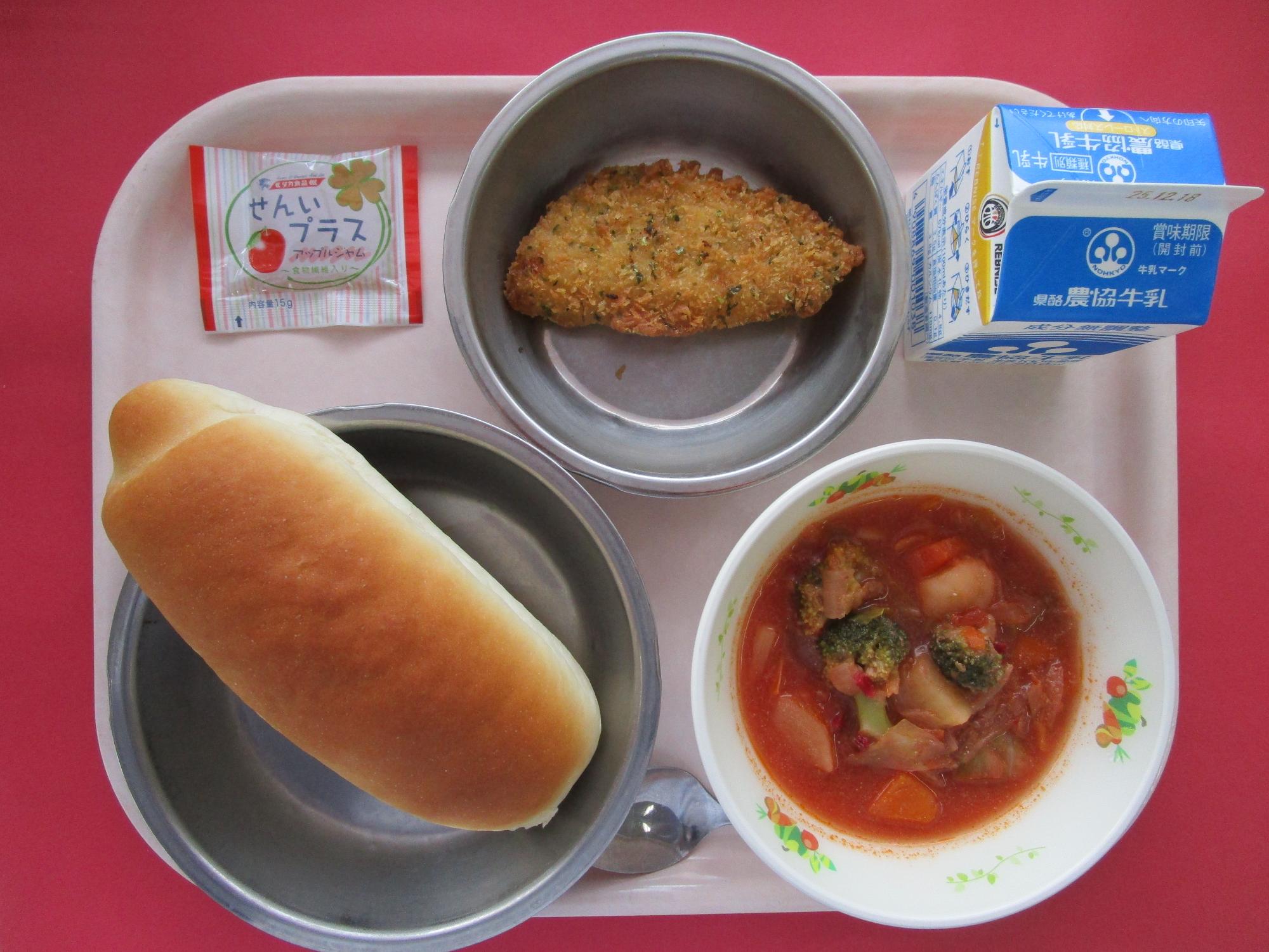 令和7年12月11日の給食画像A