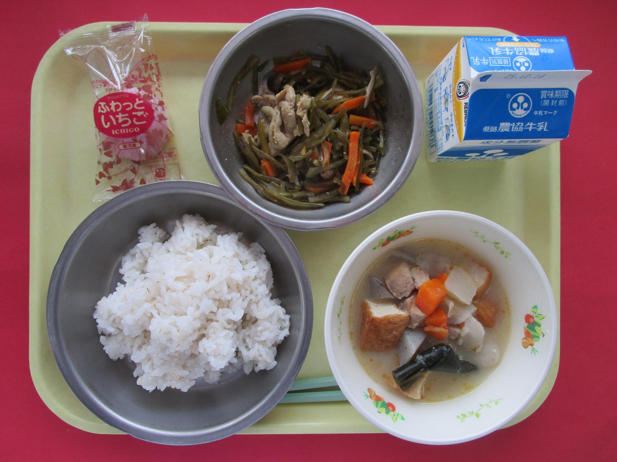 令和7年12月11日の給食画像B