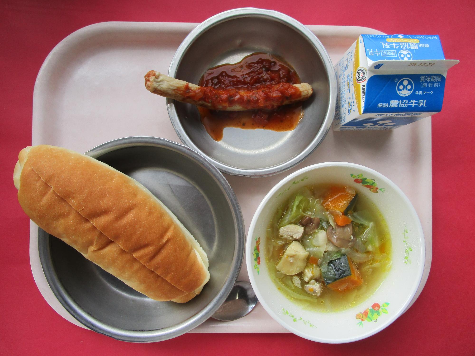 令和7年12月15日の給食画像A