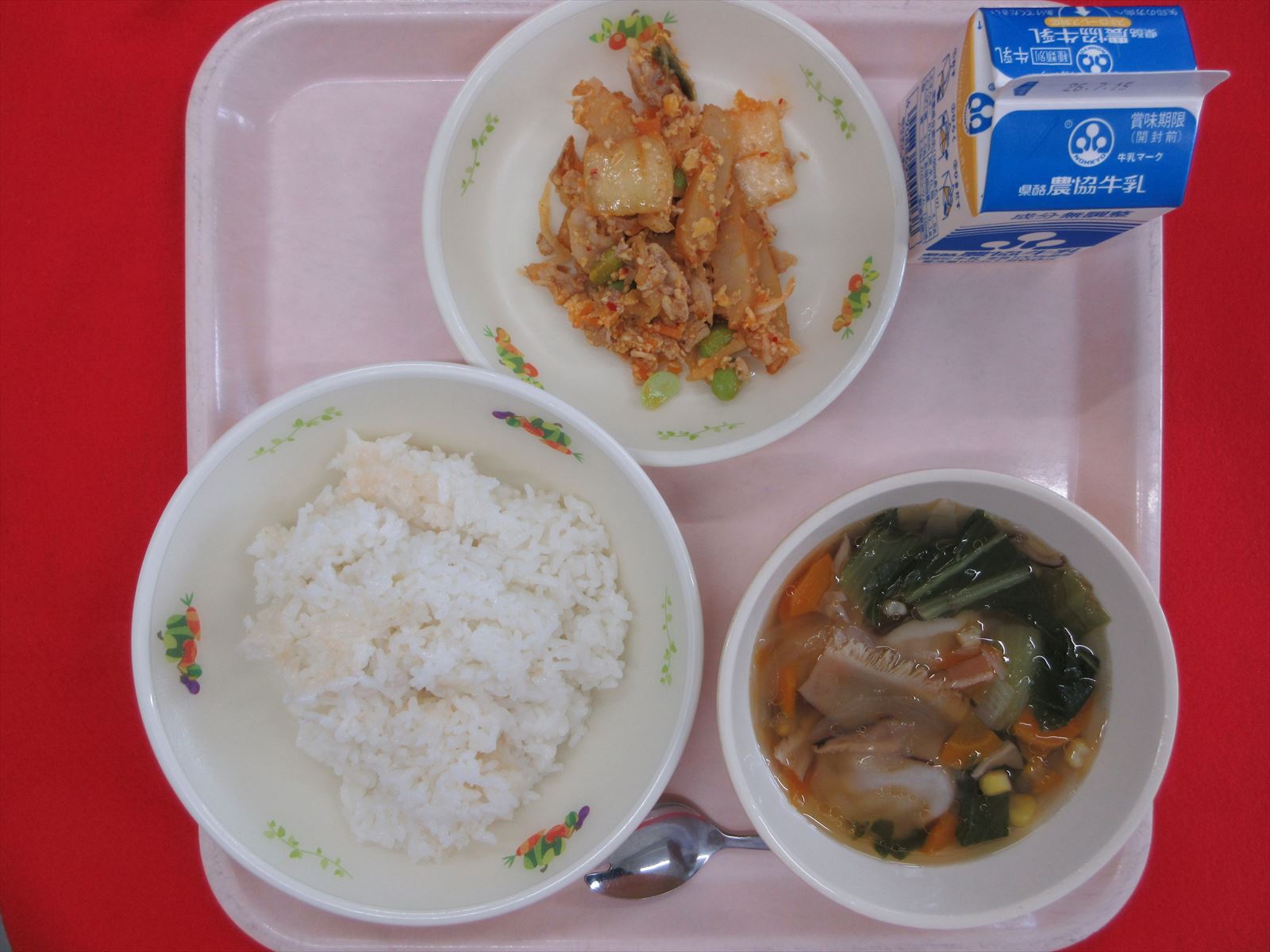 令和8年7月8日水曜日の給食画像