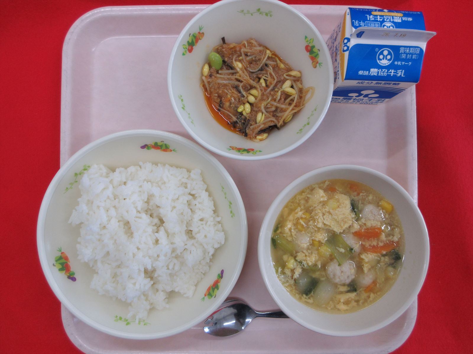 令和8年7月13日月曜日の給食画像