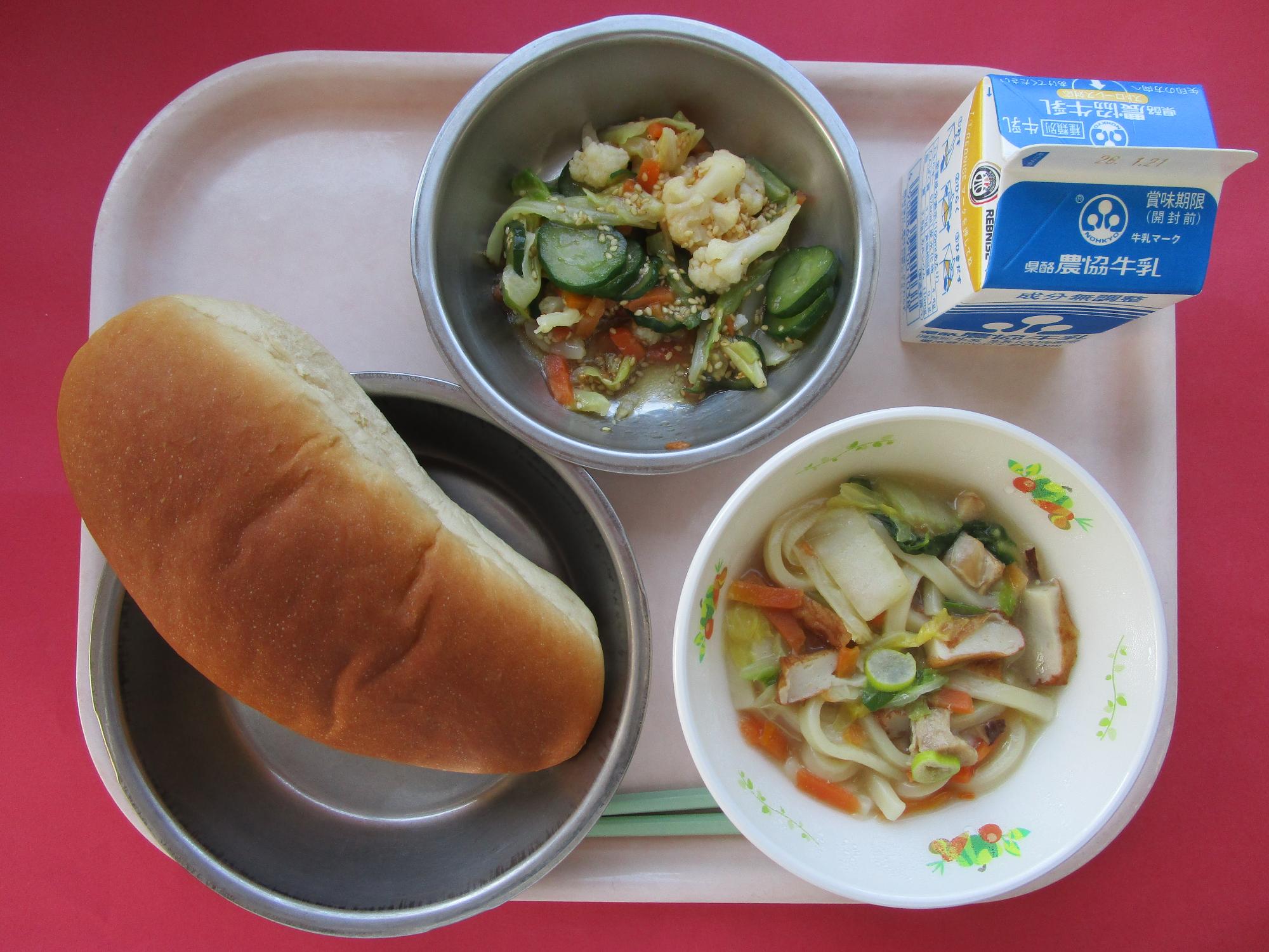 令和8年1月14日の給食画像A