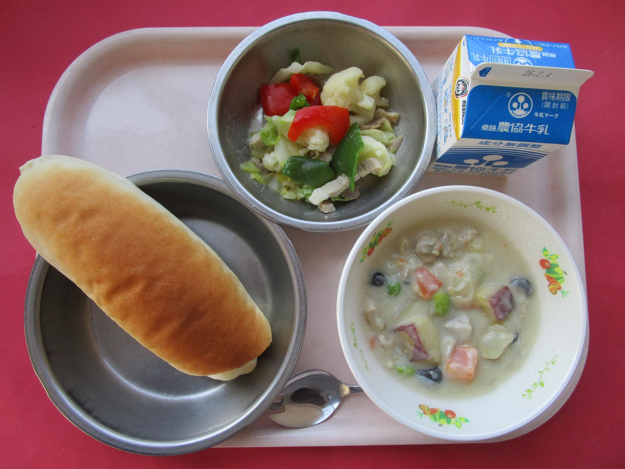 令和8年1月28日の給食画像A