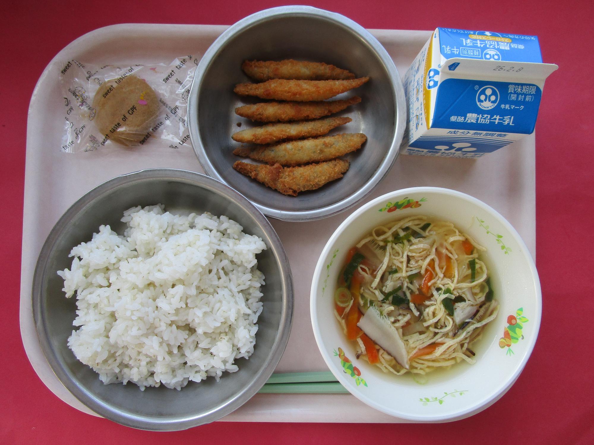 令和8年2月2日の給食画像A