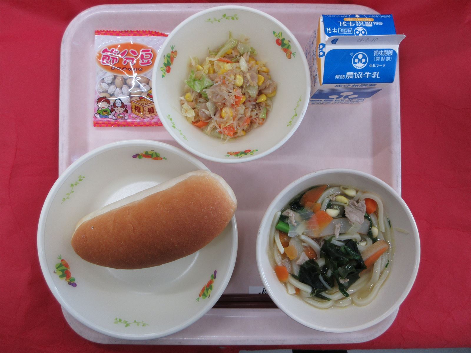 令和8年2月3日火曜日の給食画像