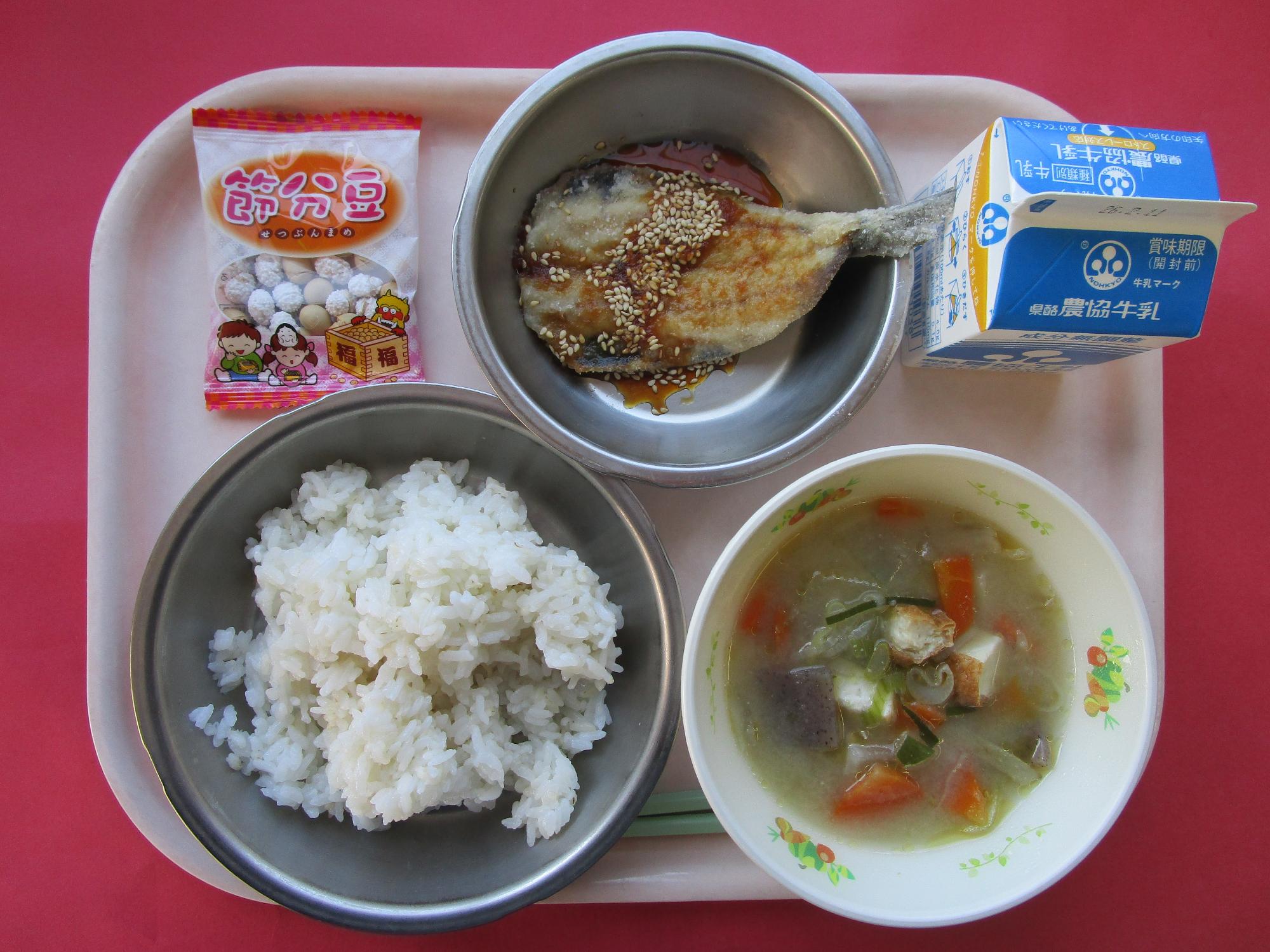 令和8年2月4日の給食画像A