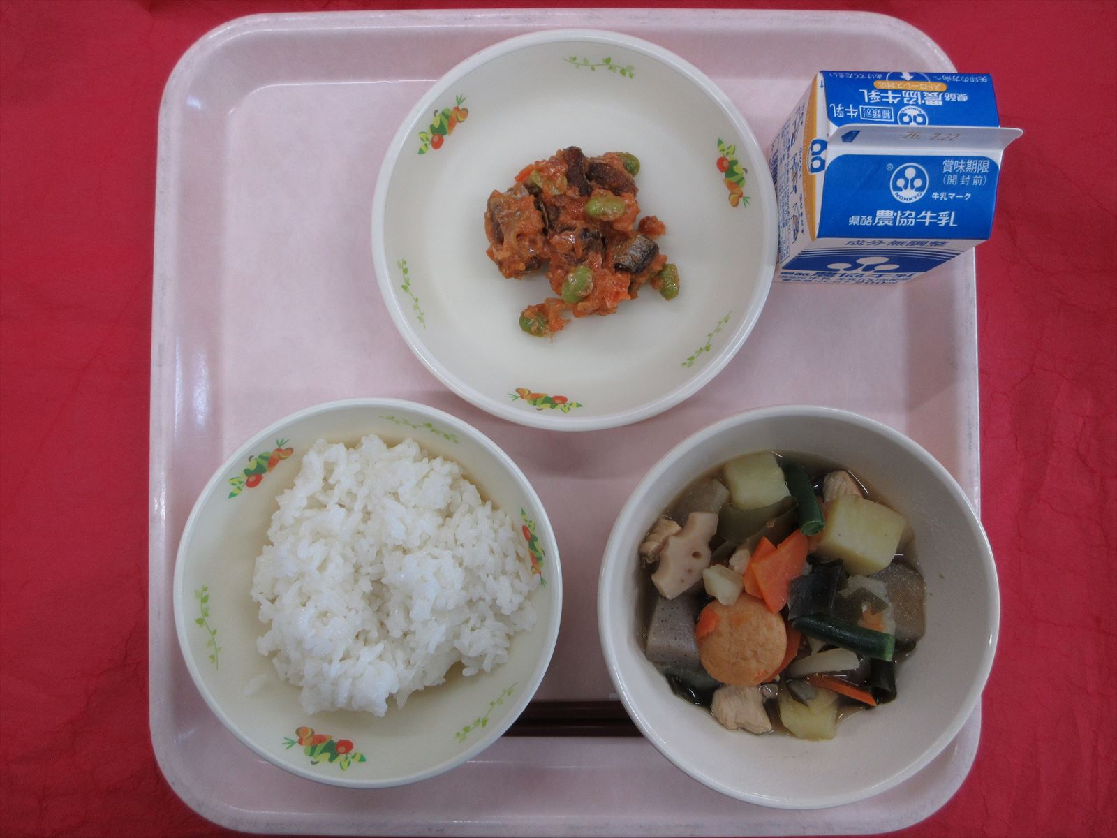 令和8年2月16日月曜日の給食画像