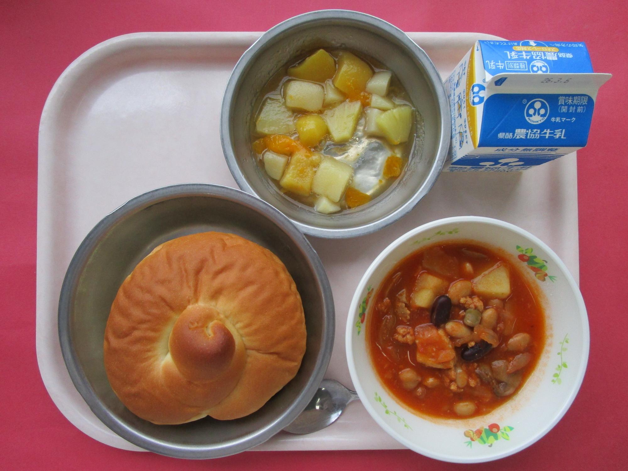 令和8年2月27日の給食画像A