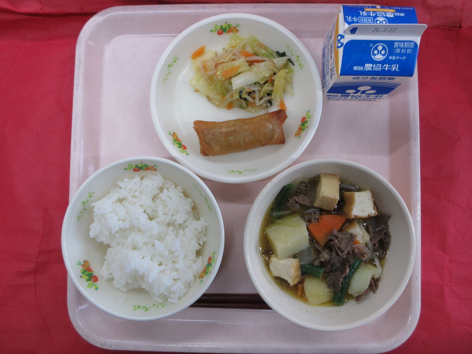 令和8年3月6日金曜日の給食画像