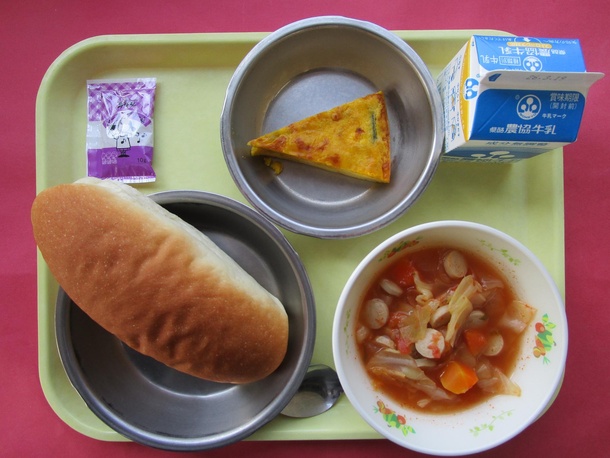 令和8年3月12日の給食画像B