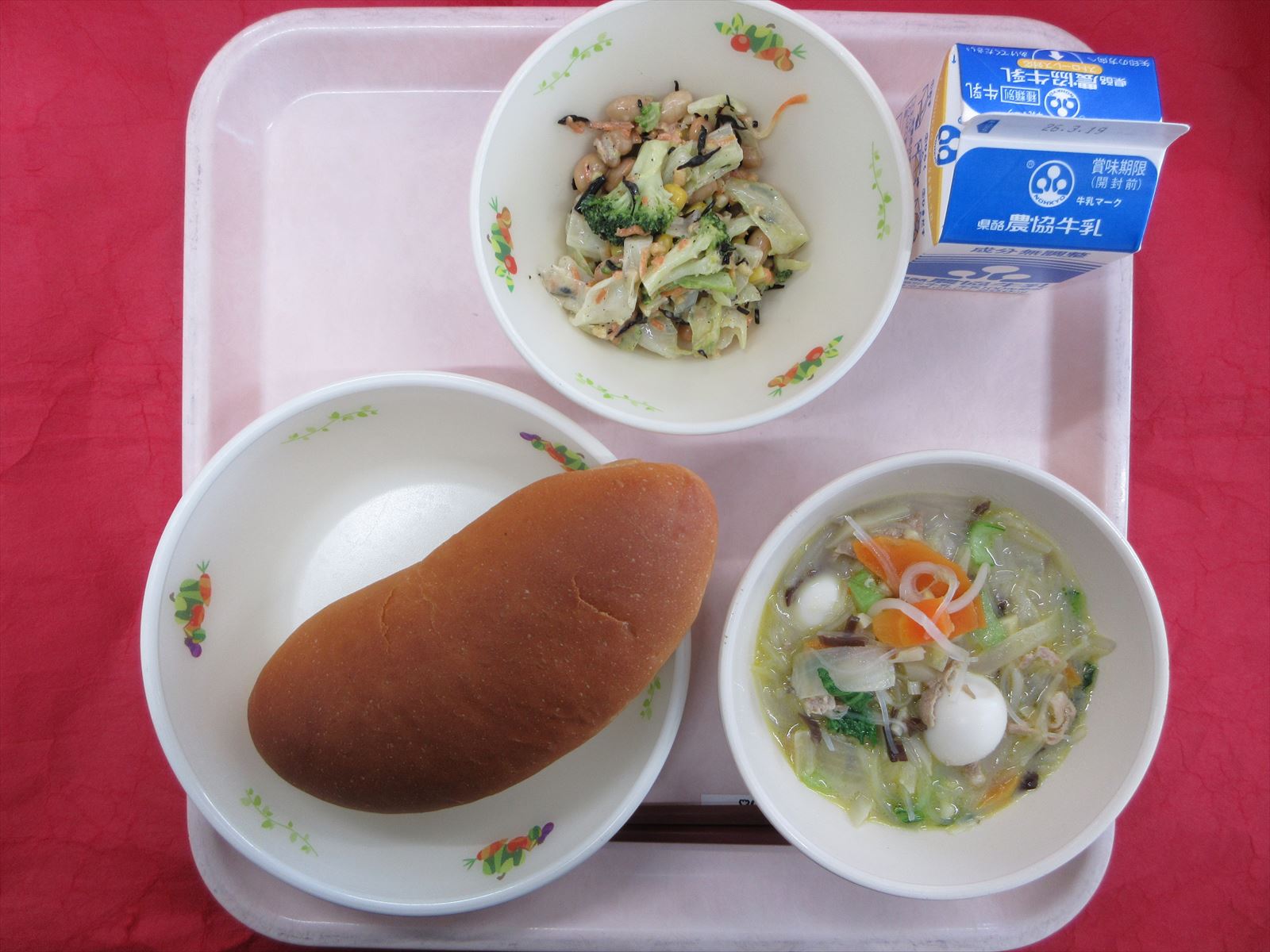 令和8年3月12日木曜日の給食画像