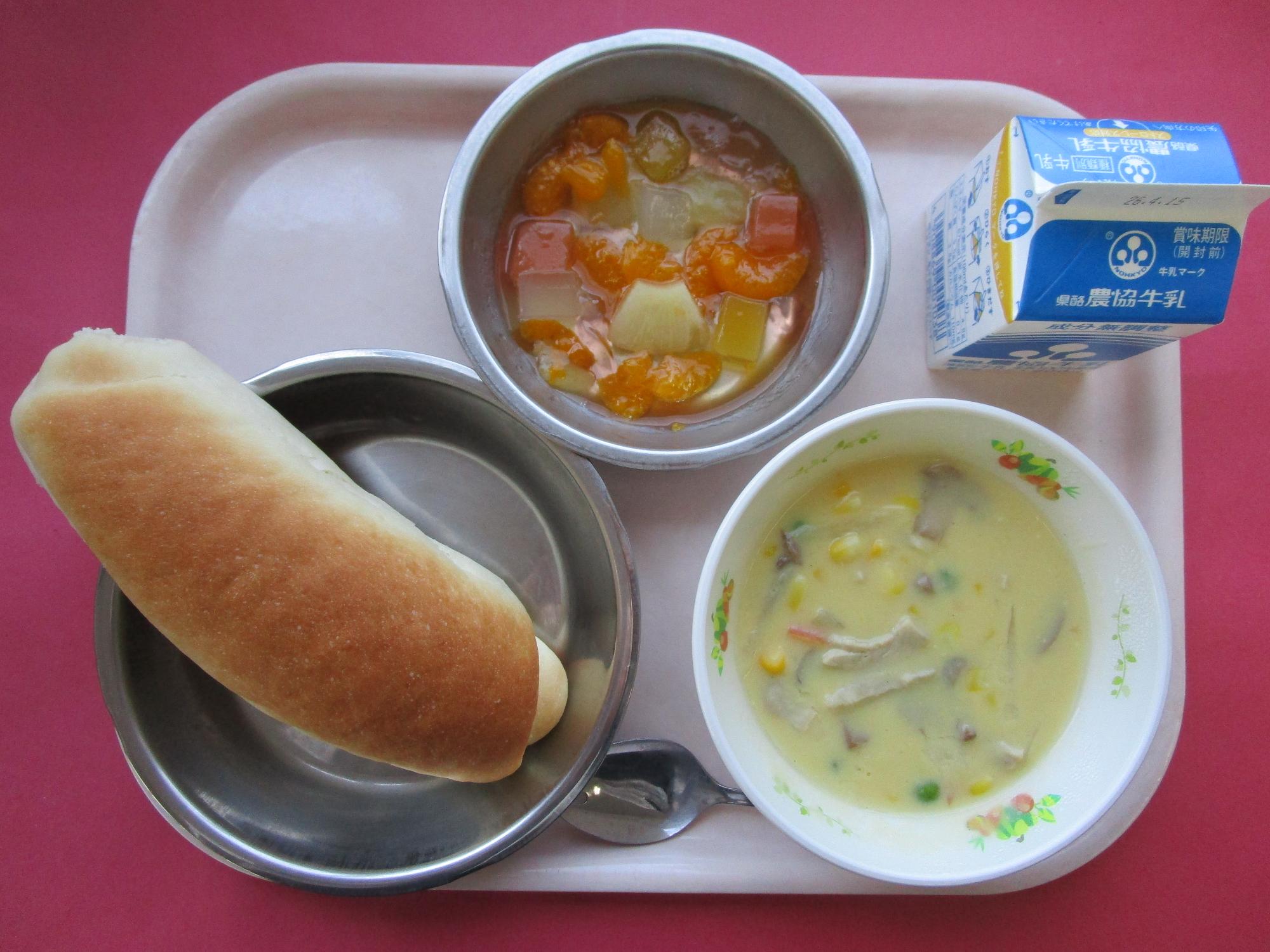 令和8年4月8日の給食画像A