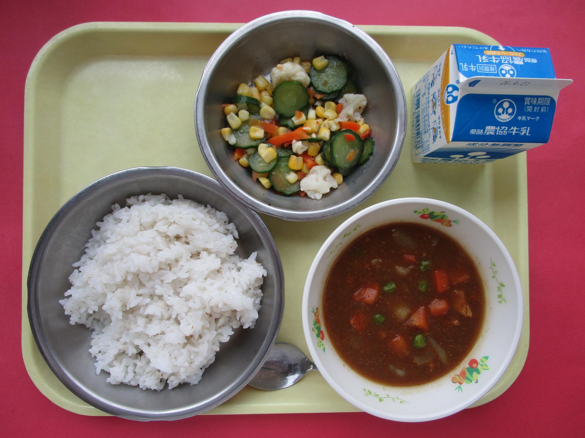 令和8年4月14日の給食画像B