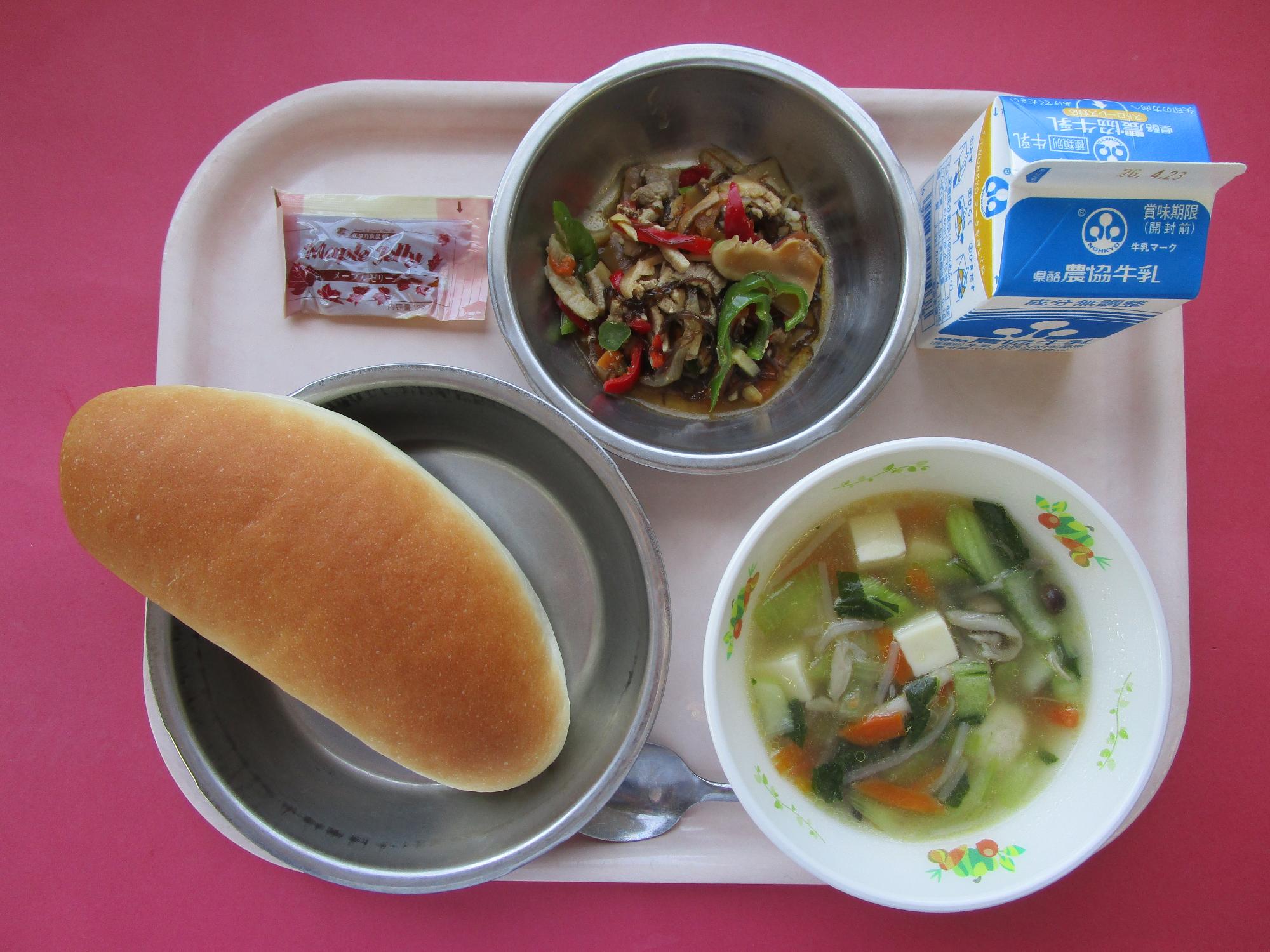 令和8年4月16日の給食画像A