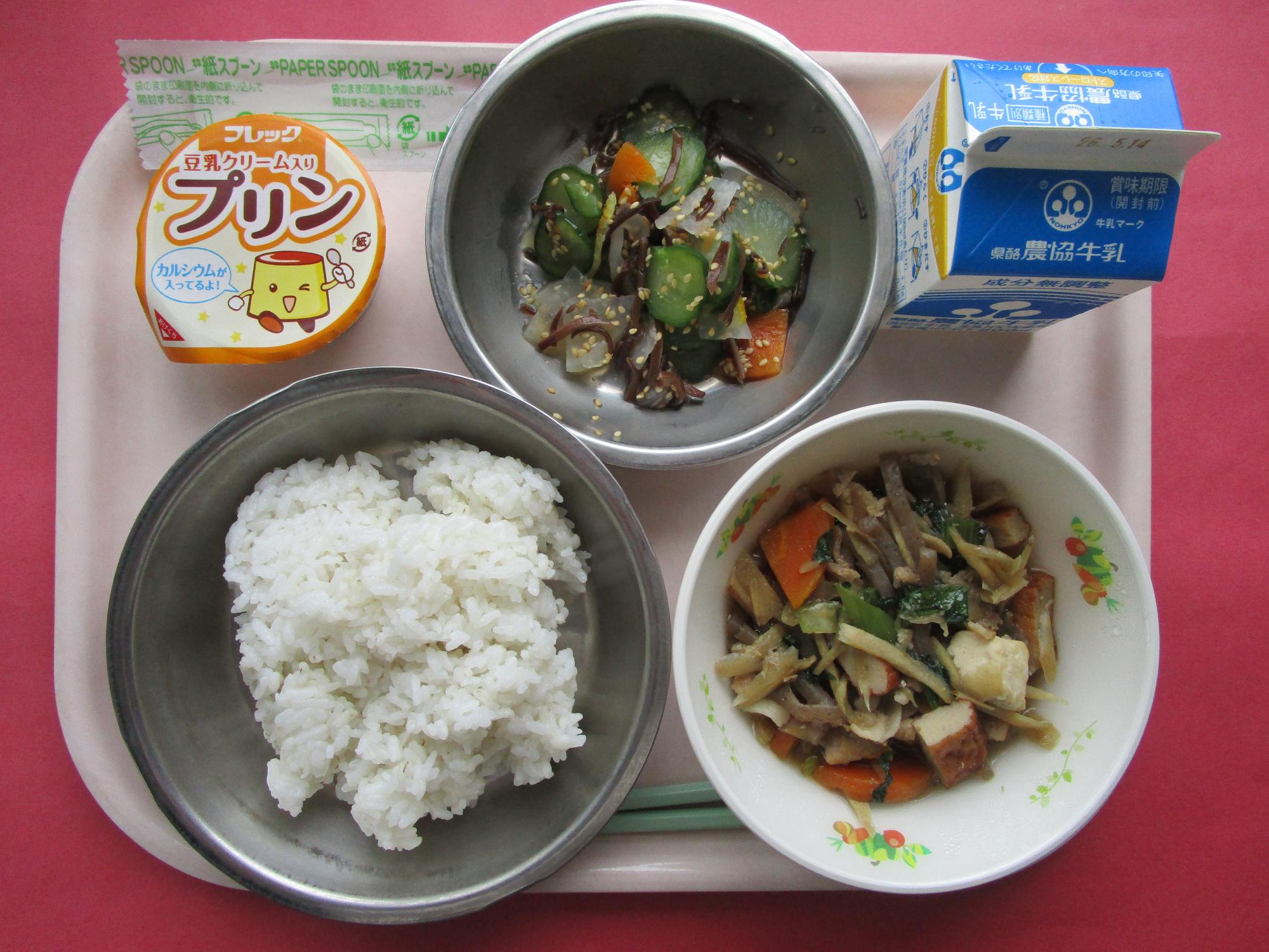 令和8年5月7日の給食画像A