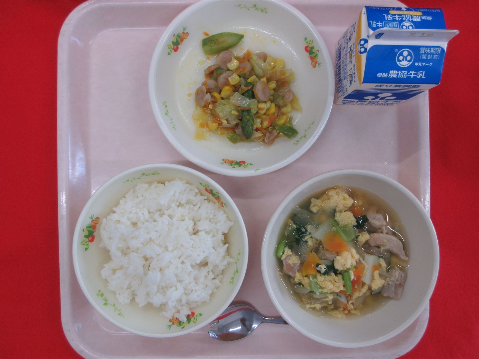令和8年5月13日水曜日の給食画像