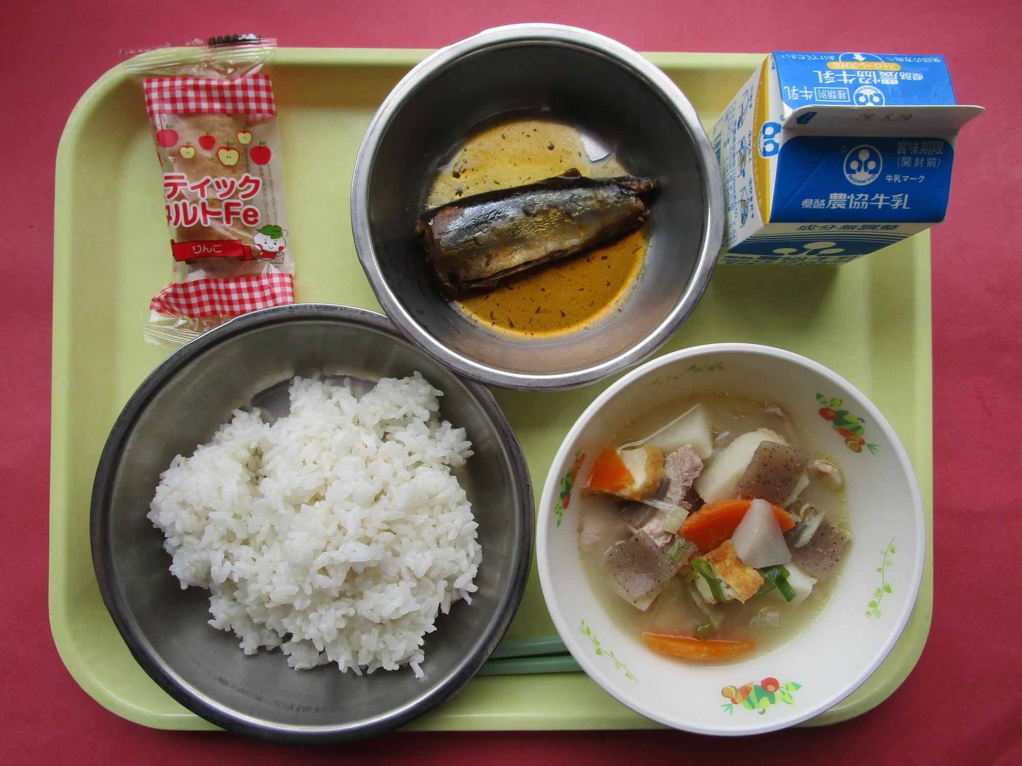 令和8年5月22日の給食画像B