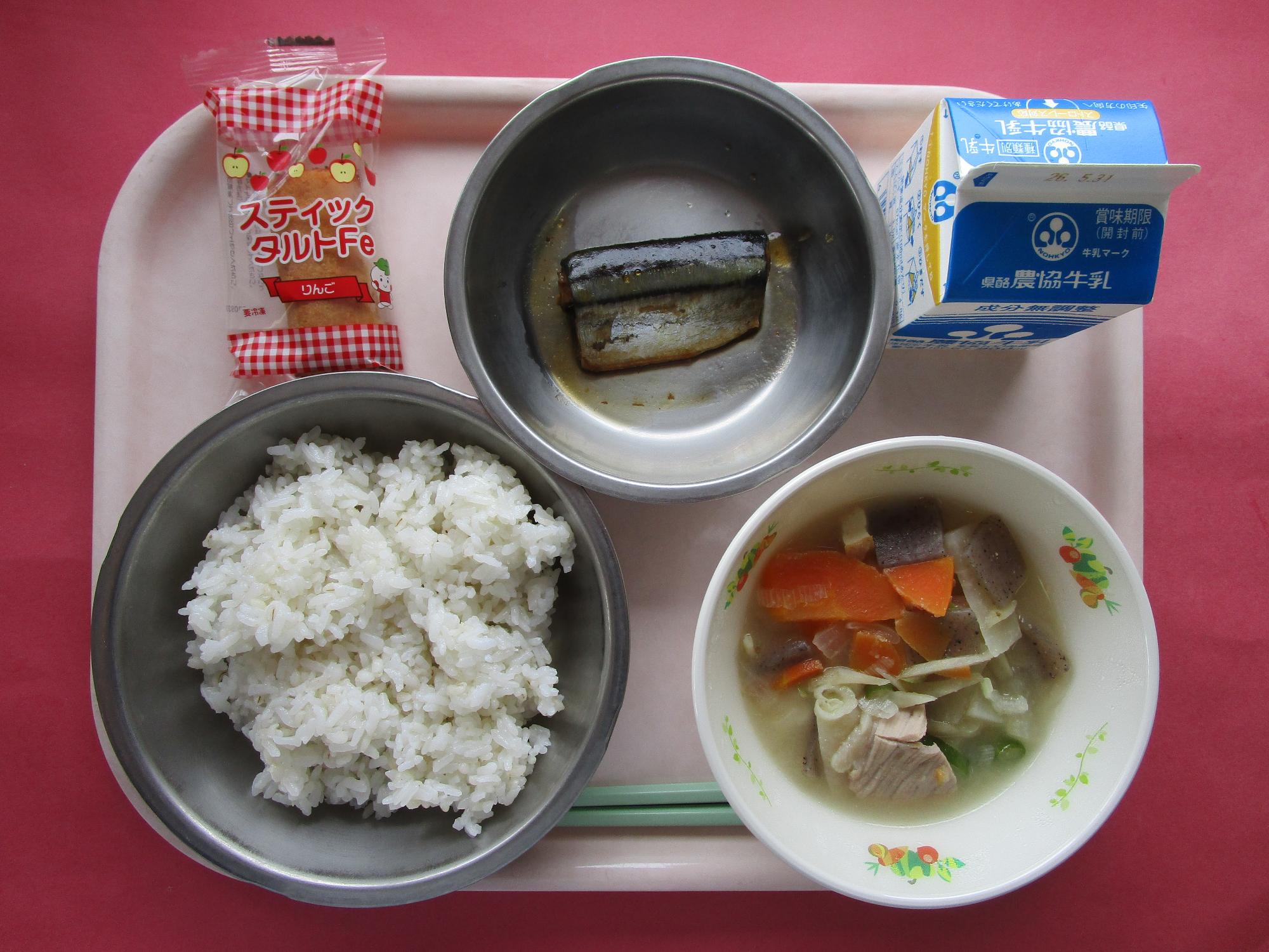 令和8年5月25日の給食画像A