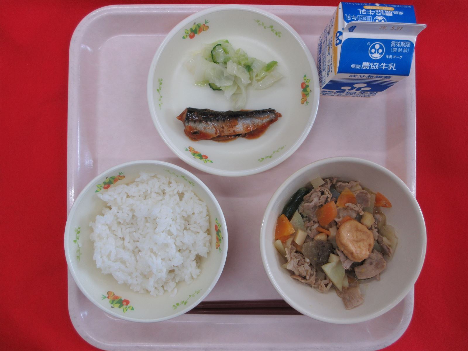 令和8年5月25日（月曜日）の給食画像