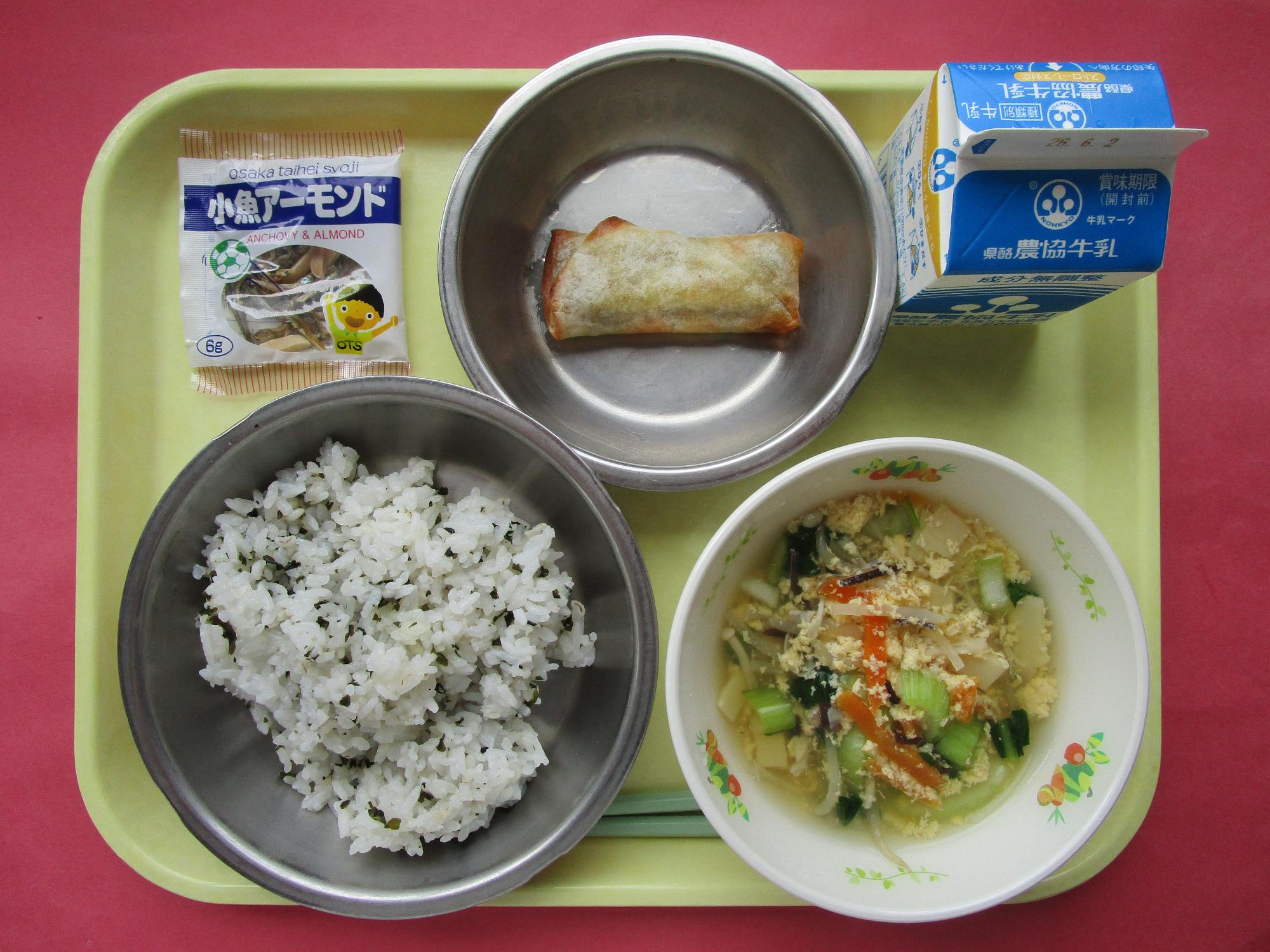 令和8年5月26日の給食画像B