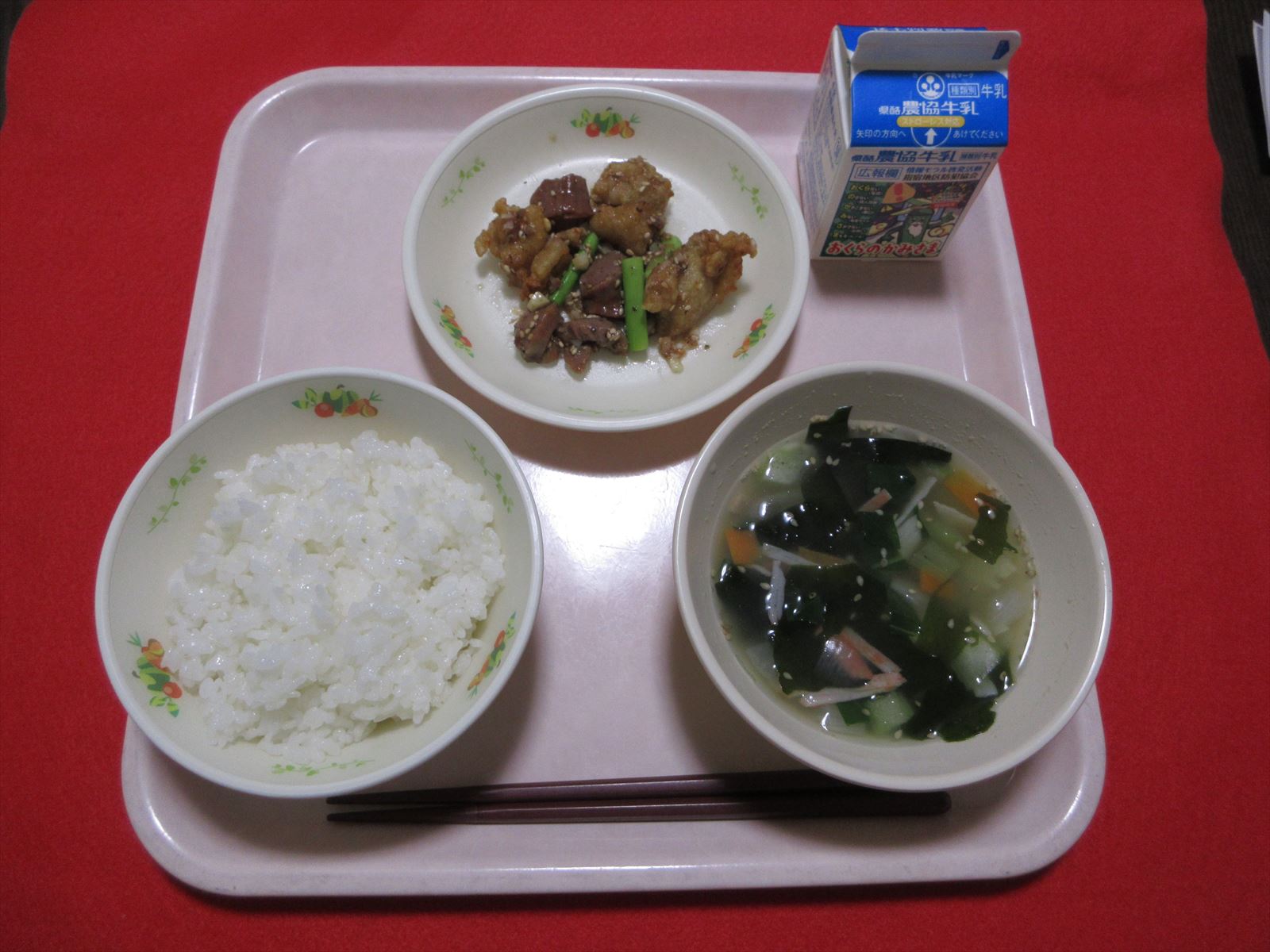 令和8年6月5日金曜日の給食画像