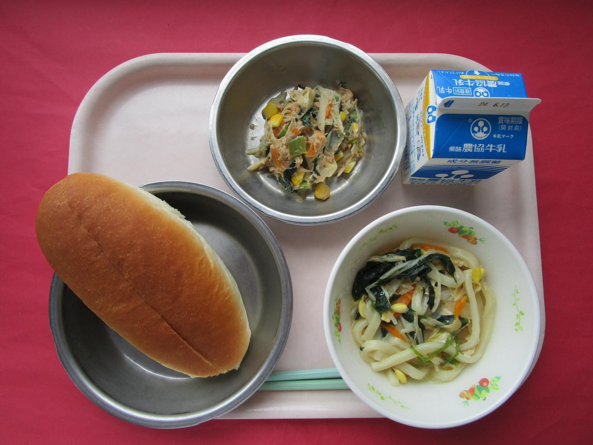 令和6年6月6日木曜日の曜日の給食画像A
