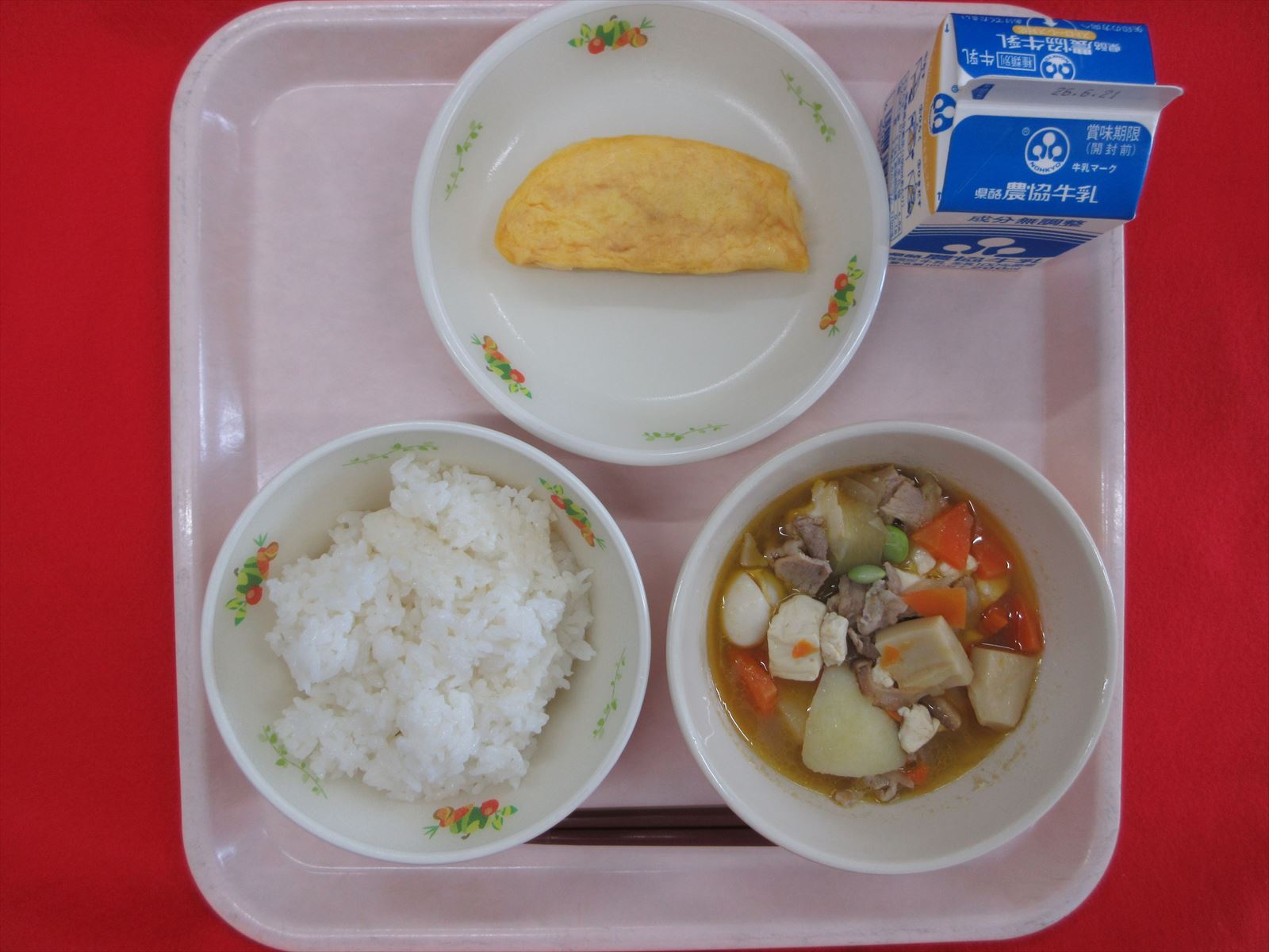 令和8年6月15日月曜日の給食画像