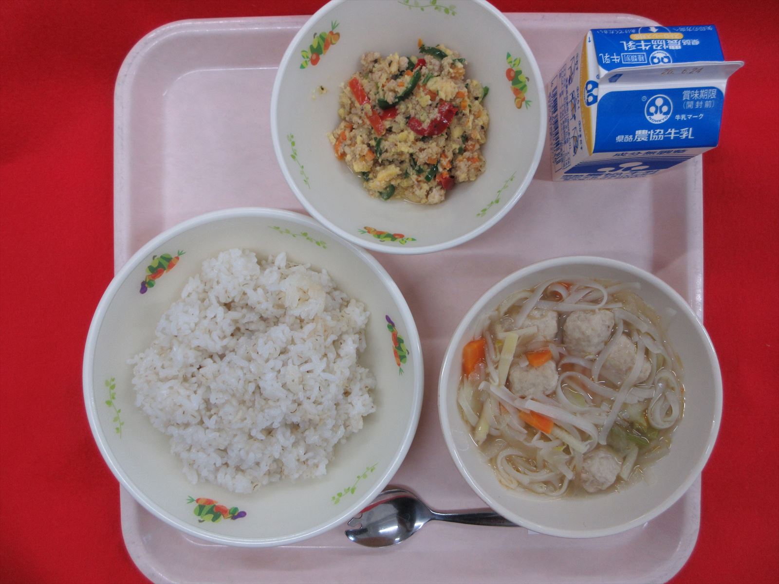 令和8年6月17日水曜日の給食画像