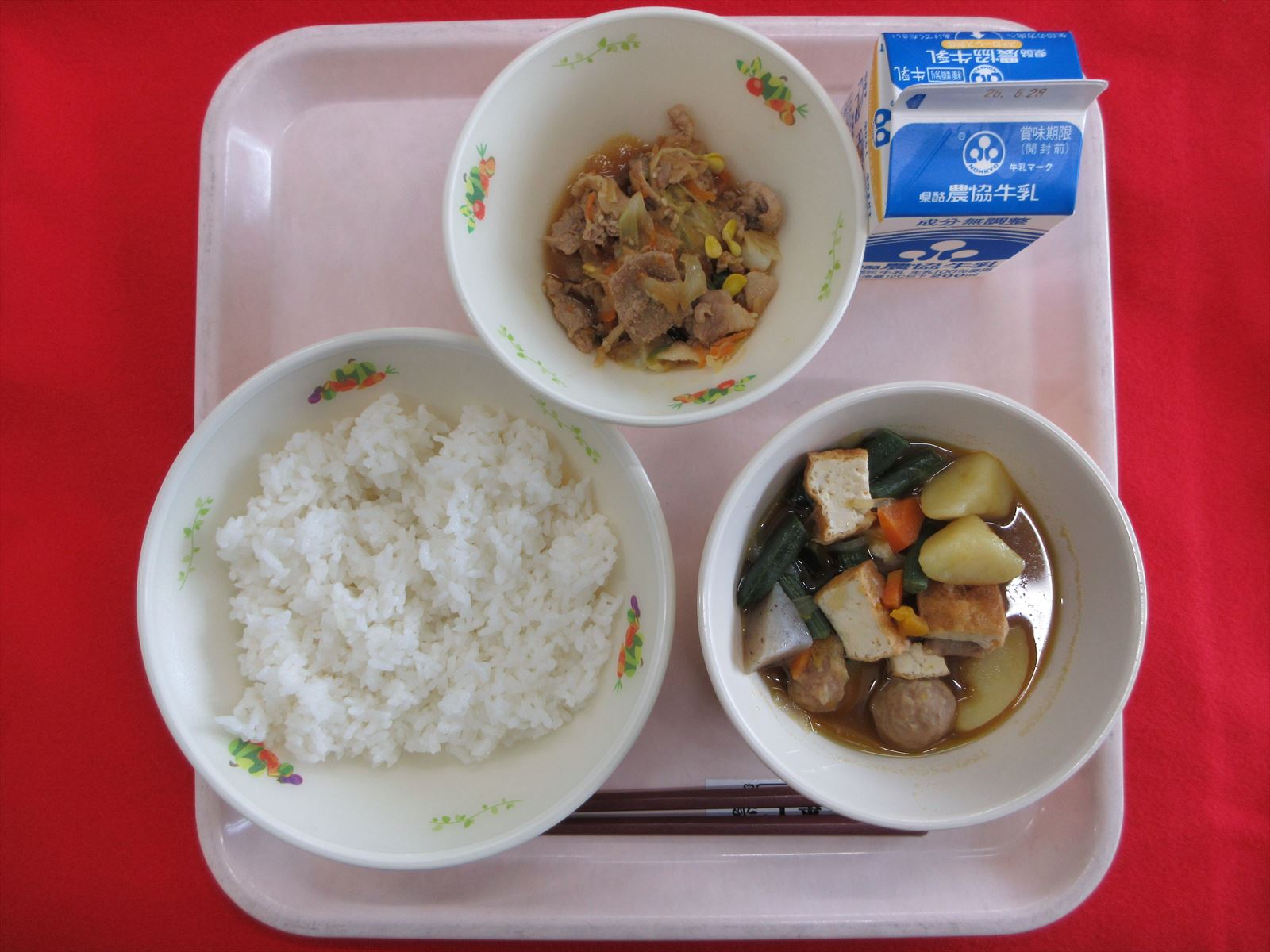 令和8年6月22日月曜日の給食画像