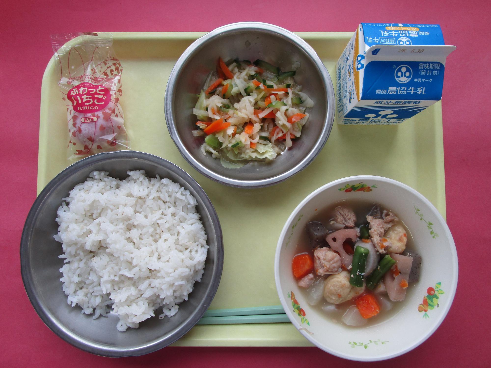 令和8年6月23日の給食画像B