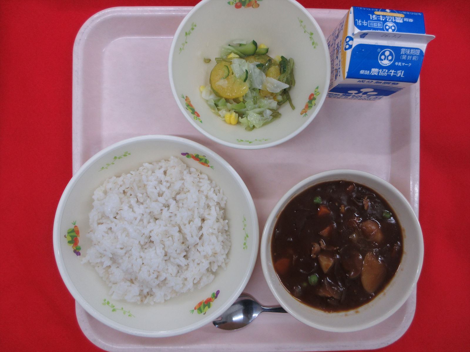 令和8年6月24日水曜日の給食画像