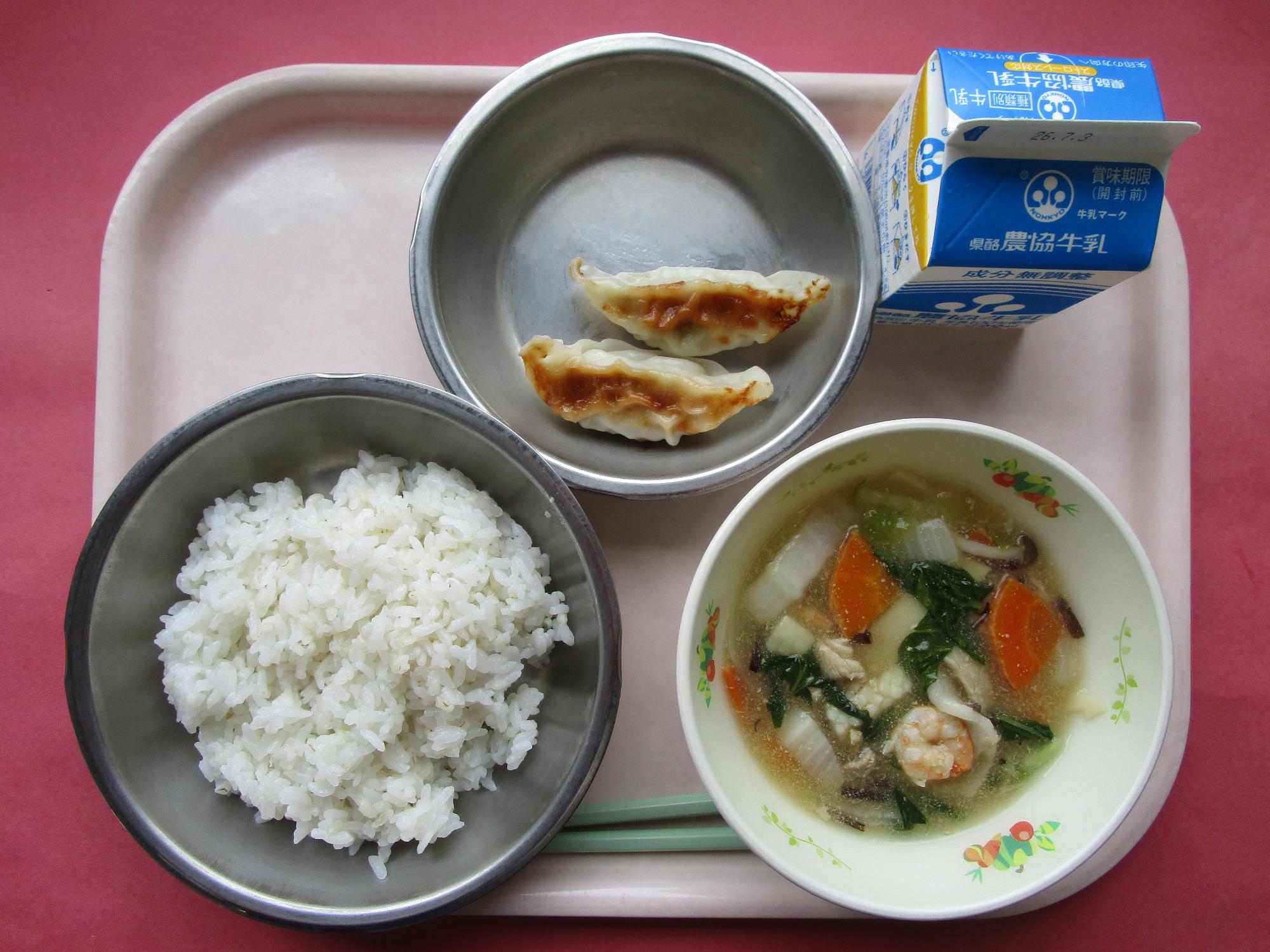 令和8年6月26日の給食画像A