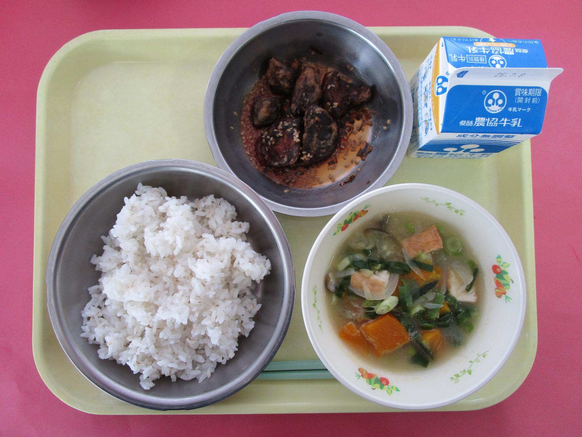 令和8年7月1日の給食画像B
