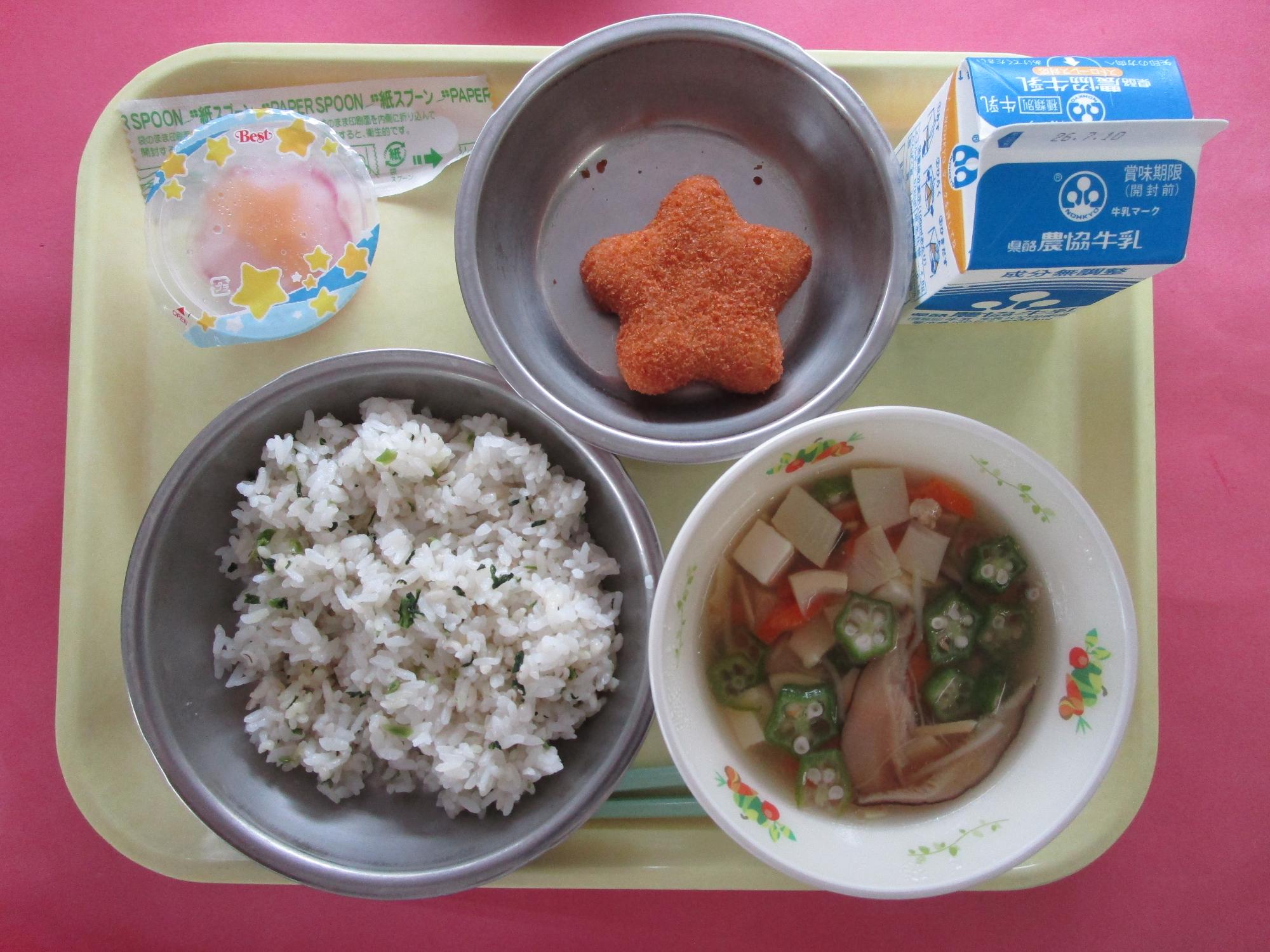 令和8年7月3日の給食画像B