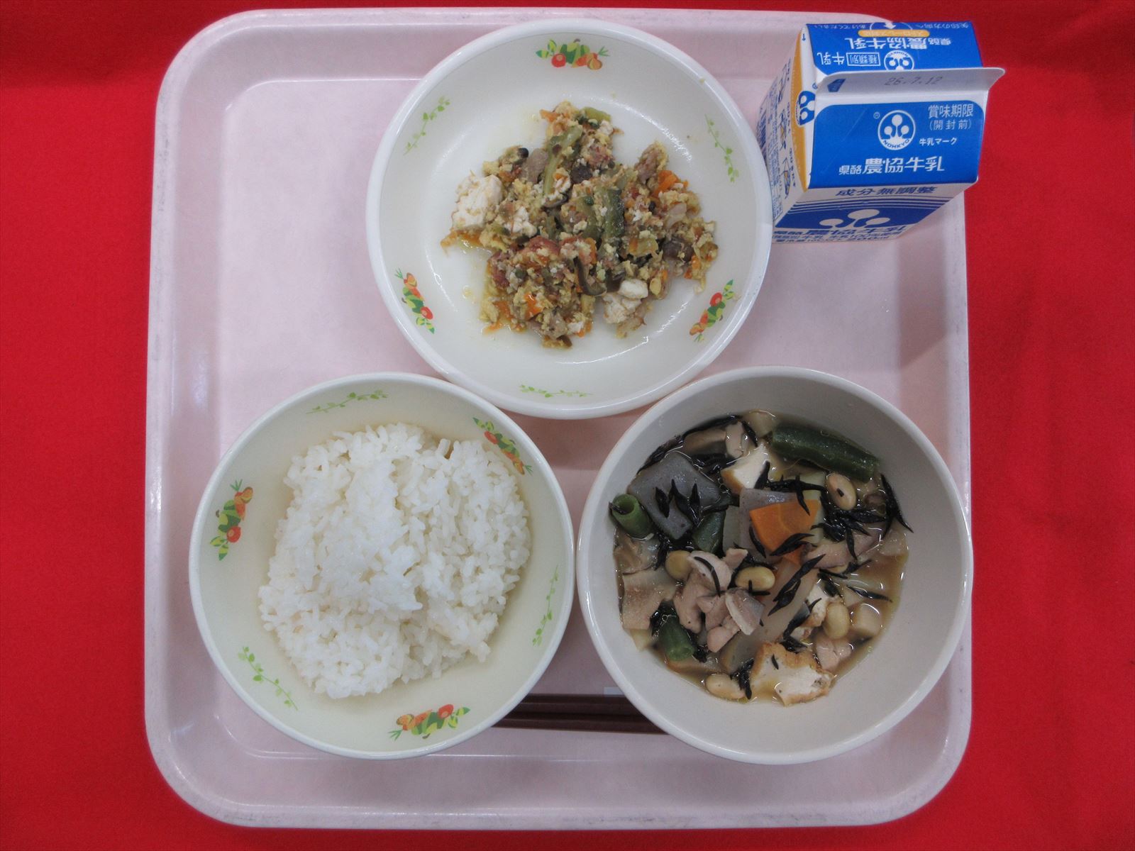 令和8年7月6日月曜日の給食画像
