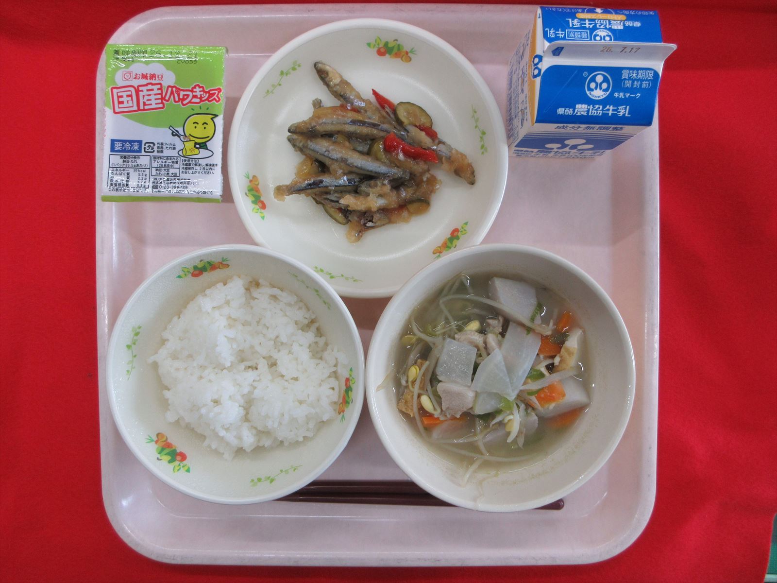 令和8年7月10日金曜日の給食画像