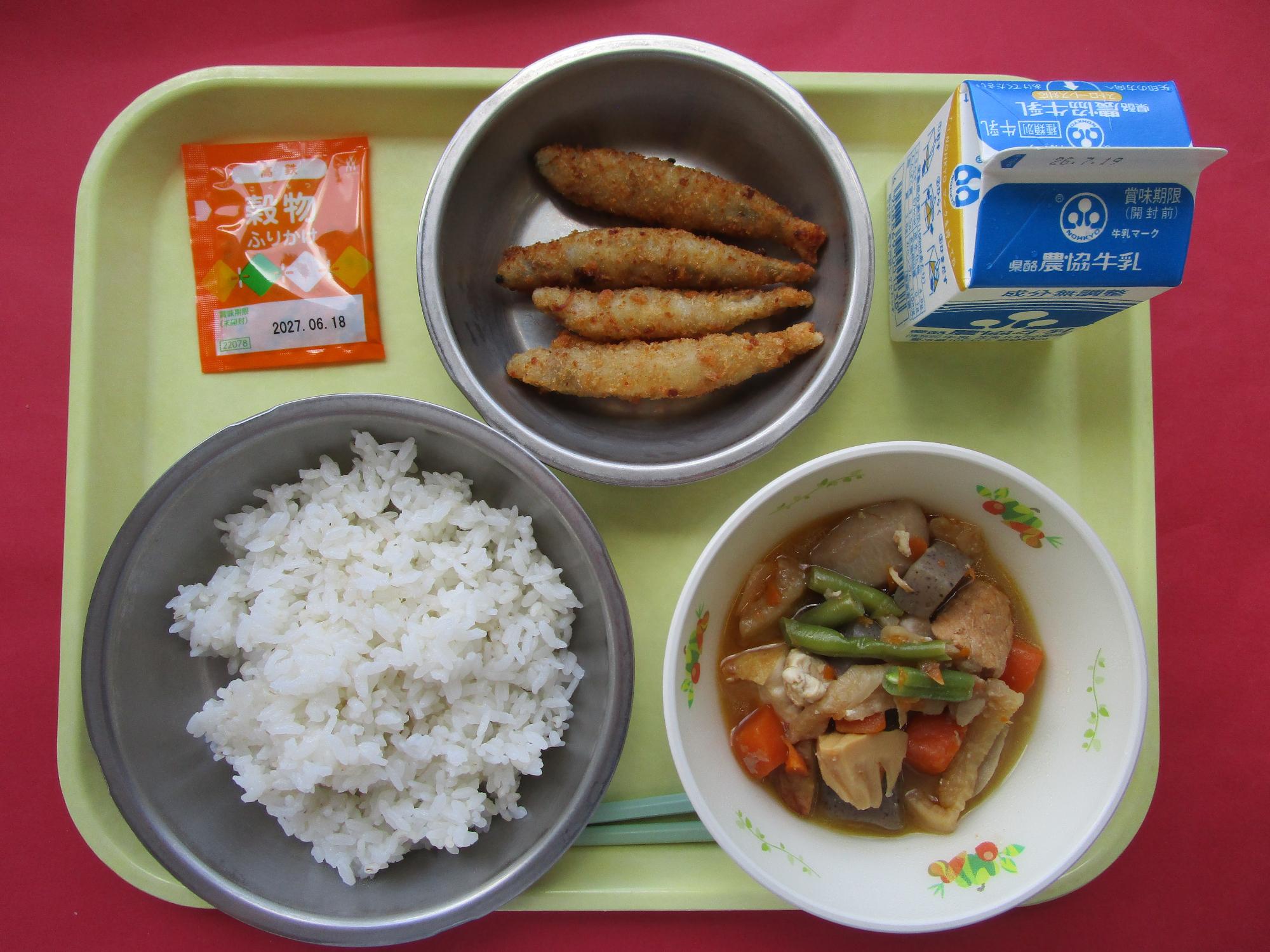 令和8年7月13日の給食画像B