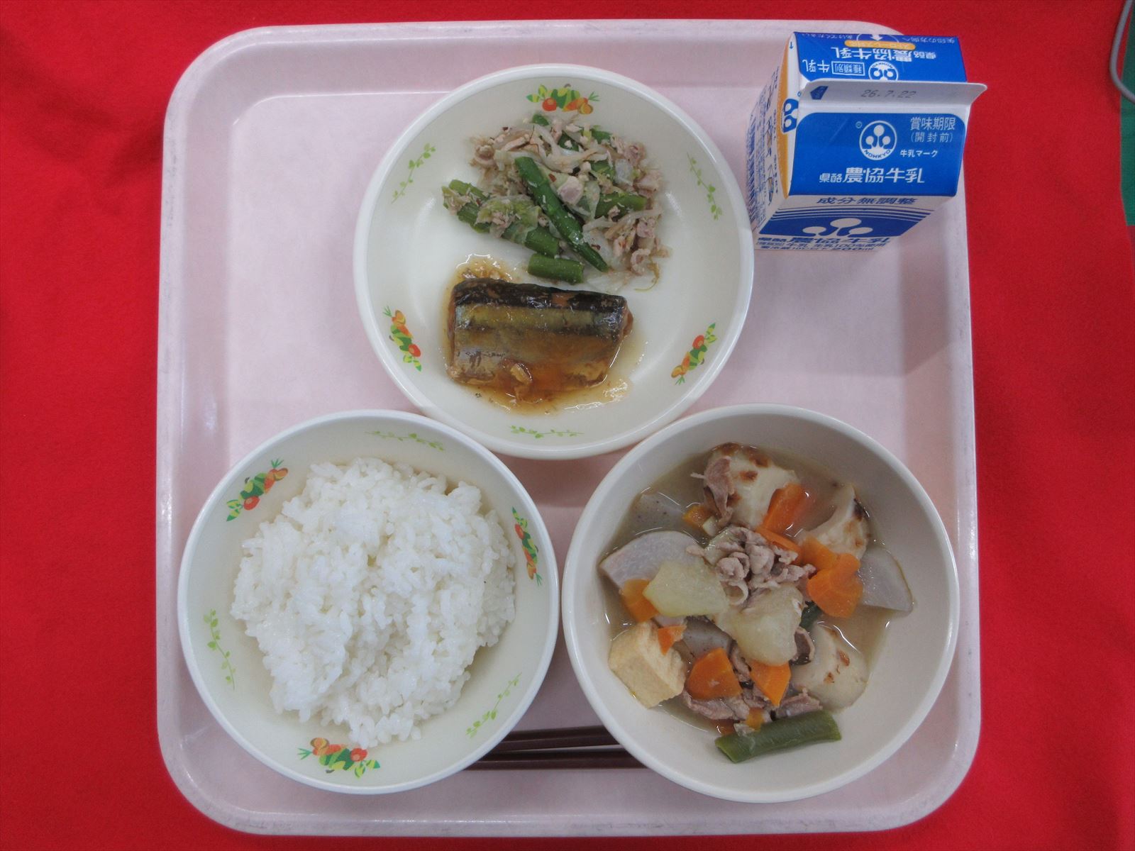 令和8年7月15日水曜日の給食画像