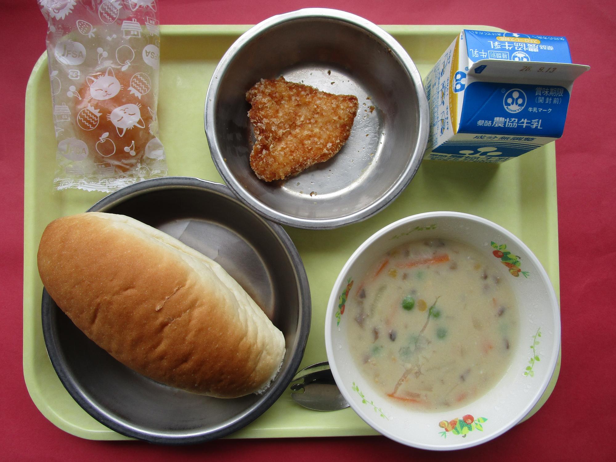 令和8年9月7日の給食画像B