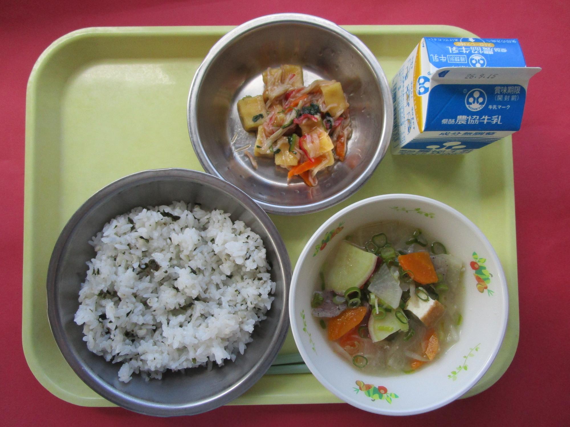 令和8年9月8日の給食画像B