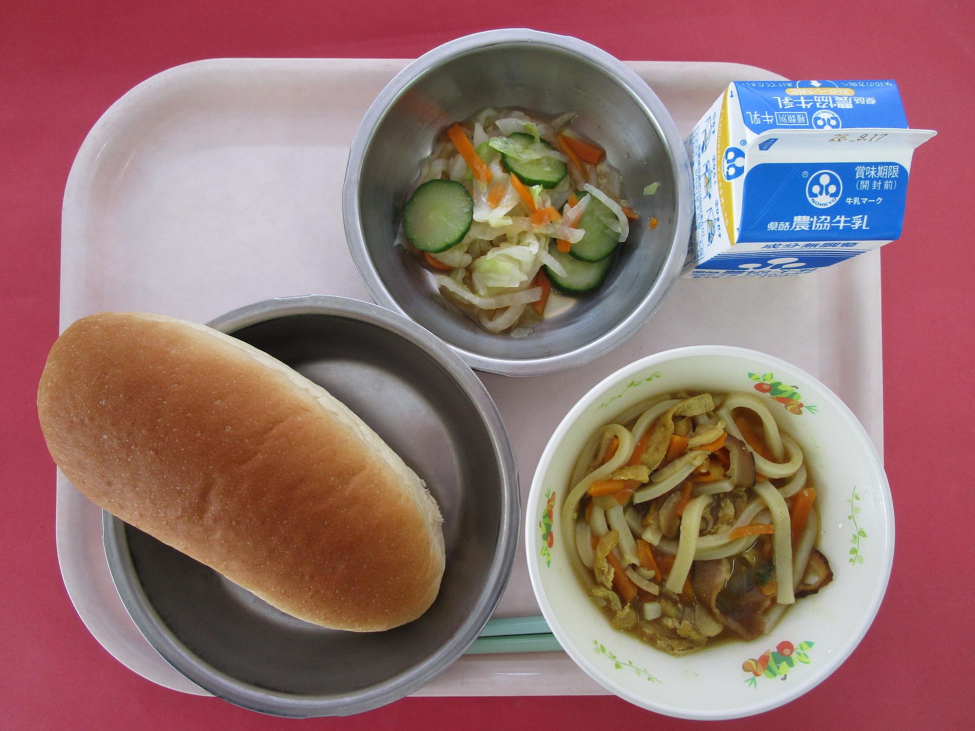 令和8年9月10日の給食画像A