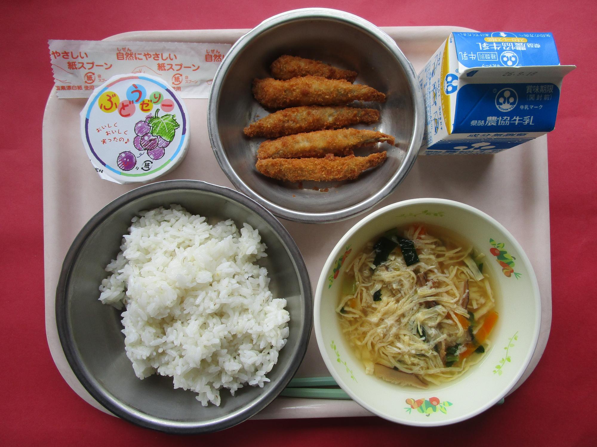 令和8年9月11日の給食画像A