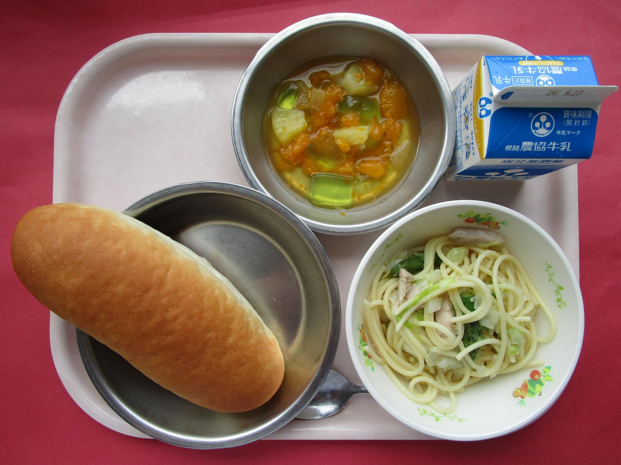 令和8年9月16日の給食画像A