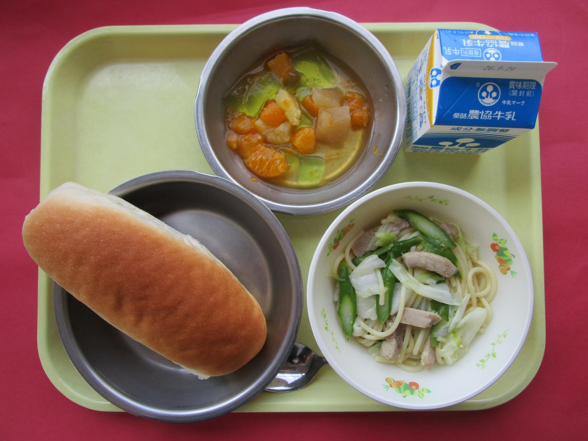令和8年9月17日の給食画像B