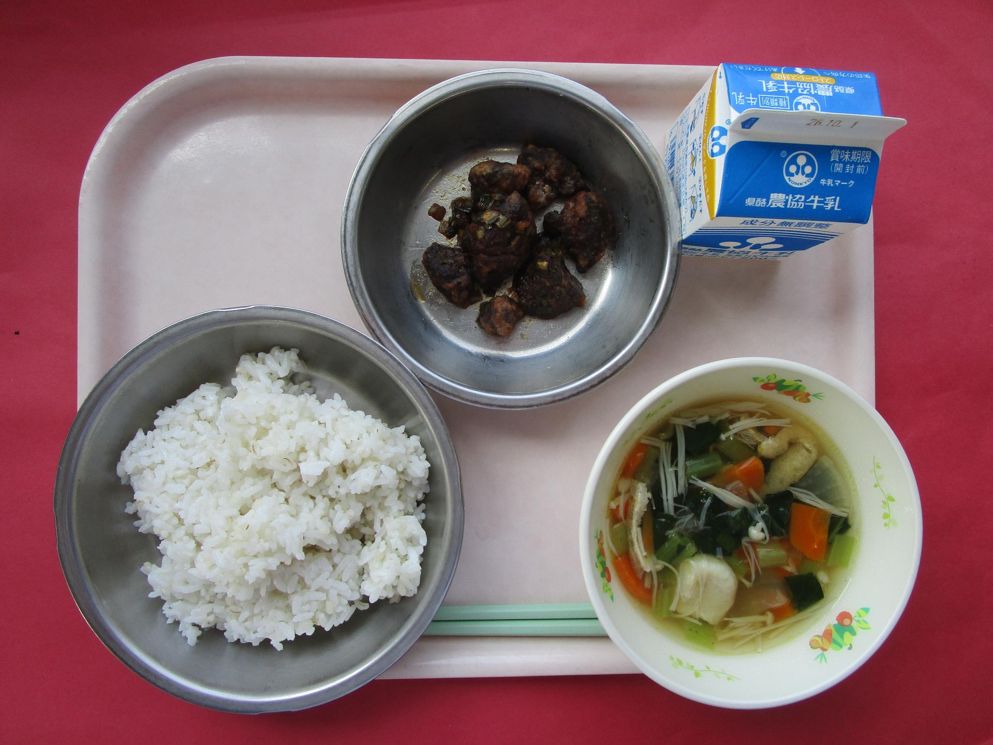 令和8年9月24日の給食画像A