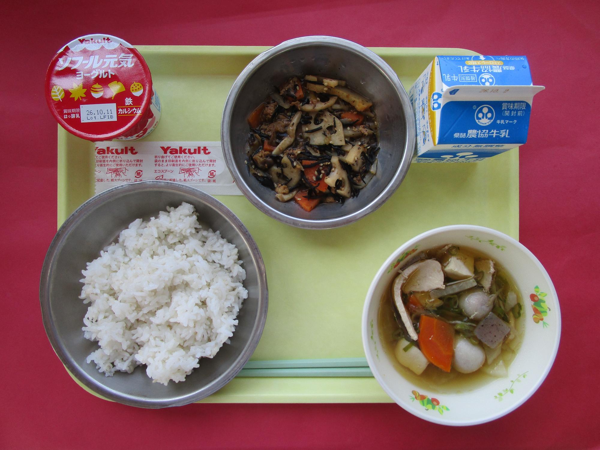 令和8年9月25日の給食画像B